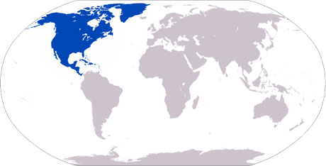 North America continent